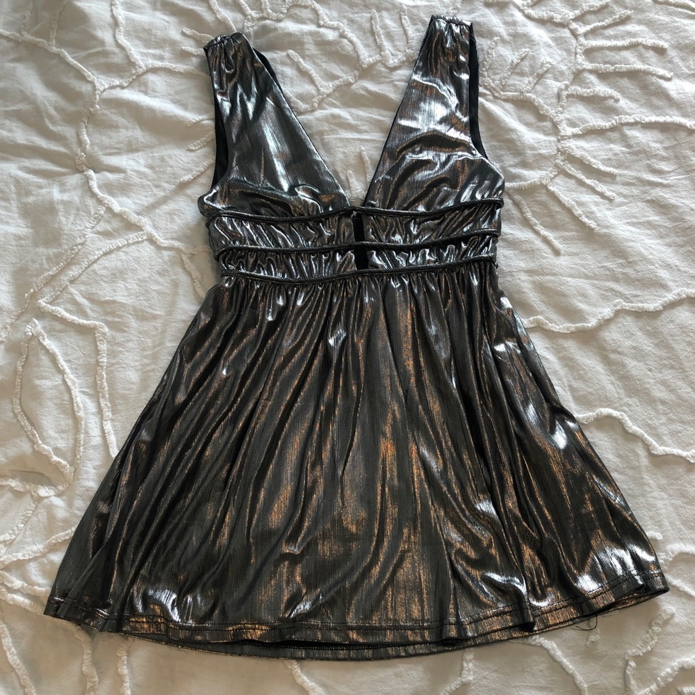 Superdown metallic dress